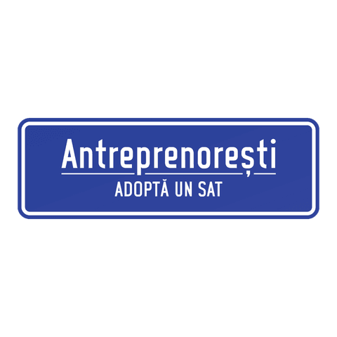 Antreprenorești — Adoptă un sat logo