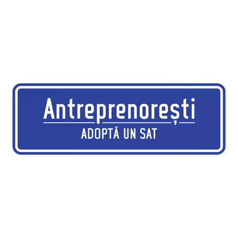 Antreprenorești — Adoptă un sat logo